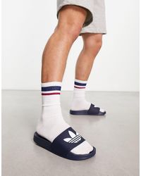 adidas Originals-Leren sandalen voor heren | Online sale met kortingen tot NL