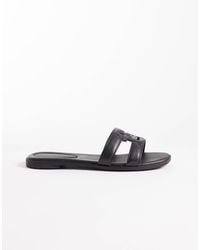 Tommy Hilfiger - Logo Strap Sandal - Lyst