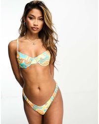 Kulani Kinis - Miami Moon Ditzy Underwire Bikini Top - Lyst