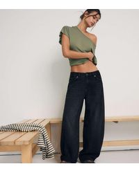 Stradivarius - D80 Barrel Fit Jeans - Lyst