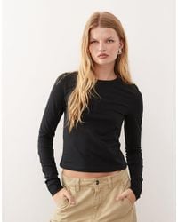 Collusion - Long Sleeve Fitted T-shirt - Lyst