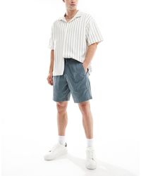 Abercrombie & Fitch - Pantaloncini da 8 pollici grigio con tasca - Lyst