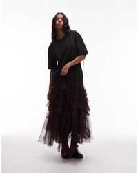 AllSaints - – jen – tüllrock - Lyst