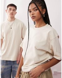 Vans - Left Chest Logo Oversized T-shirt - Lyst