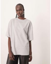 ARRANGE - Oversized T-Shirt Van Premium Zware Stof - Lyst