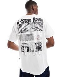 G-Star - Oversized T-shirt - Lyst