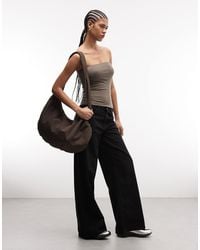 Collusion - Longline Double Layer Bandeau Top - Lyst