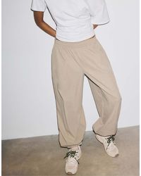 Stradivarius - Technical Balloon Parachute Trousers - Lyst
