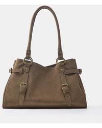 Pull&Bear - Borsa Shopper Con Fibbia - Lyst