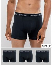 Calvin Klein - – unterhose aus baumwollstretch im 3er-pack - Lyst