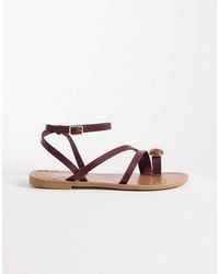 SEQWL - – flache riemchensandalen - Lyst