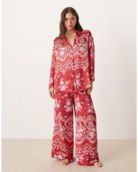 Free People - Dreamy Days Printed Pyjama Set - Lyst
