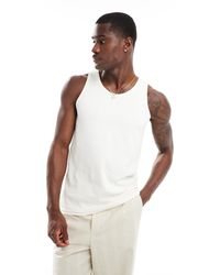 SELECTED - Ribbed Vest - Lyst