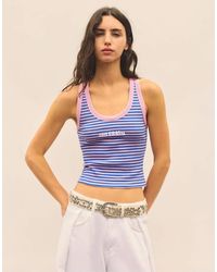 Pull&Bear - Striped Tank Top - Lyst