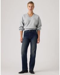 Levi's - 723 High Rise Straight True Dark - Lyst