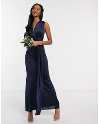 coast navy odetta maxi dress