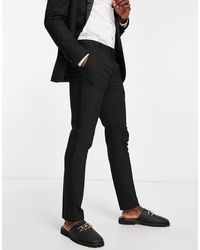 TOPMAN - Skinny Tux Suit Trousers - Lyst