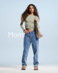 ASOS - High Rise Relaxed Mom Jeans - Lyst
