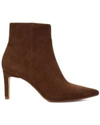 Dune - Obsessively Suede Ankle Boot Heels - Lyst