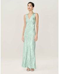 OMNES - Dresses Iris Floral Jacquard Midi Slip Dress - Lyst