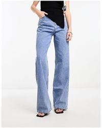 Calvin Klein - – locker geschnittene jeans mit hohem bund - Lyst