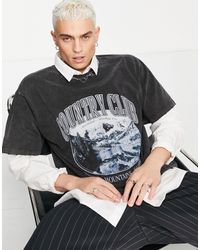 Jaded London Oversized Arizona T-shirt in Black for Men | Lyst