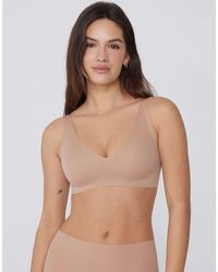 Tezenis - Natural Lifting Laser Cut Triangle Bra - Lyst