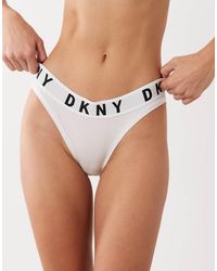 DKNY - Cozy Boyfriend Bikni Brief - Lyst