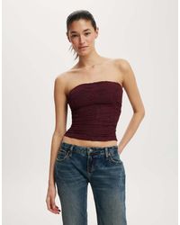 Cotton On - Cara Corset Bandeau - Lyst