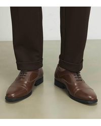 River Island - Wide Fit Faux Leather Lace Up Shoes - Lyst