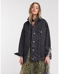 womens denim jacket topshop