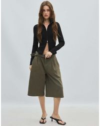 Stradivarius - Fitted Zip-up Sweatshirt - Lyst
