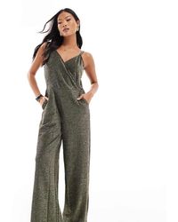Vero Moda - Strappy Wide Leg Jumpsuit - Lyst