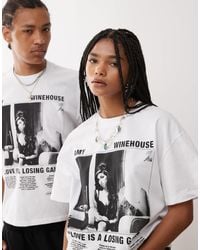 Reclaimed (vintage) - Unisex Licensed Amy Winehouse T-shirt - Lyst