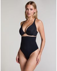 Hunkemöller - Seamless Enhancing High Waisted Thong - Lyst