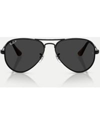 Ray-Ban - Aviator Max Pilot Polarised Sunglasses With Lens - Lyst