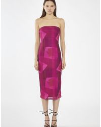 Glamorous - Bandeau Midi Dress - Lyst