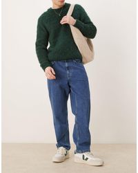 Mango - Relaxed Fit Straight Leg Jeans - Lyst