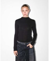 Pull&Bear - High Neck Bodysuit - Lyst