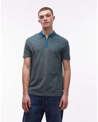 Paul Smith - Short Sleeve Jacquard Polo - Lyst