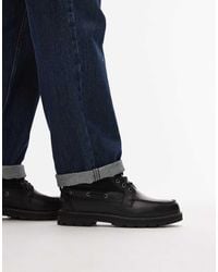 Timberland - Stivali Medi Stringati Neri - Lyst