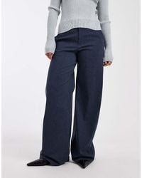 Collusion - Bengaline Tailored Low Rise Trousers - Lyst