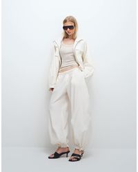 Monki - Balloon Leg Pants - Lyst