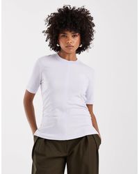 Calvin Klein - Calvin klein - t-shirt avec logo imprimé façon gel - lilas/ - Lyst