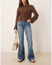 Free People - West Coast Low Rise Relaxed Jeans - Lyst