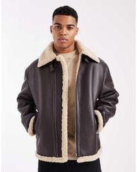 ASOS - Oversized Pilotenjack - Lyst