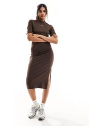 Nike - Essential Swoosh Midi Dress - Lyst