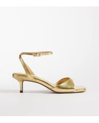 ASOS - Wide Fit Heartfelt Barely There Kitten Heel Sandals - Lyst