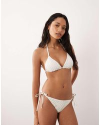 Accessorize - Crochet Tieside Bikini Bottom - Lyst