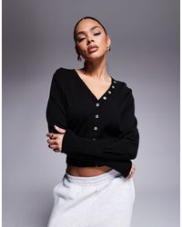 ASOS - – taillierte strickjacke - Lyst